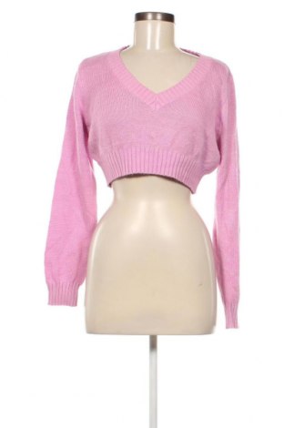 Дамски пуловер H&M Divided, Размер M, Цвят Розов, Цена 14,21 лв.