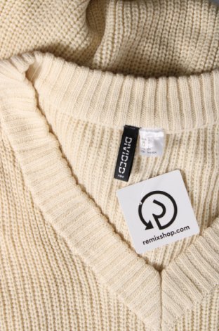 Damenpullover H&M Divided, Größe S, Farbe Beige, Preis 5,49 €