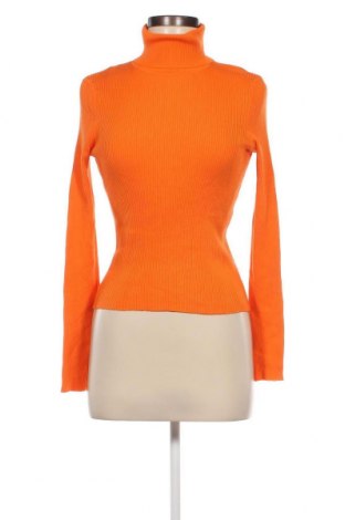Дамски пуловер H&M Divided, Размер M, Цвят Оранжев, Цена 14,21 лв.