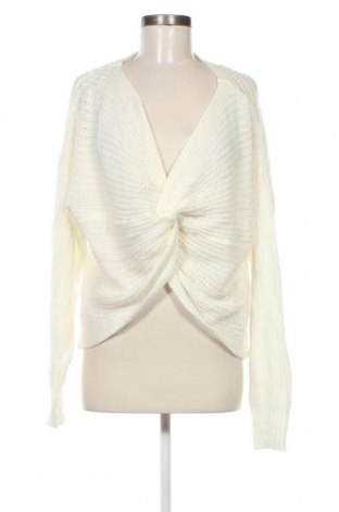 Γυναικείο πουλόβερ H&M Divided, Μέγεθος L, Χρώμα Λευκό, Τιμή 9,33 €