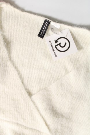 Damski sweter H&M Divided, Rozmiar S, Kolor ecru, Cena 45,45 zł