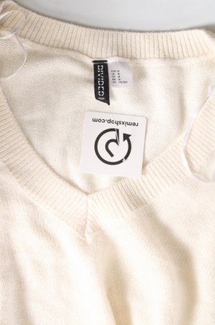 Γυναικείο πουλόβερ H&M Divided, Μέγεθος M, Χρώμα Εκρού, Τιμή 8,79 €