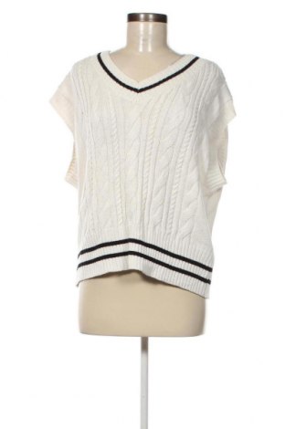 Дамски пуловер H&M Divided, Размер M, Цвят Бял, Цена 13,34 лв.