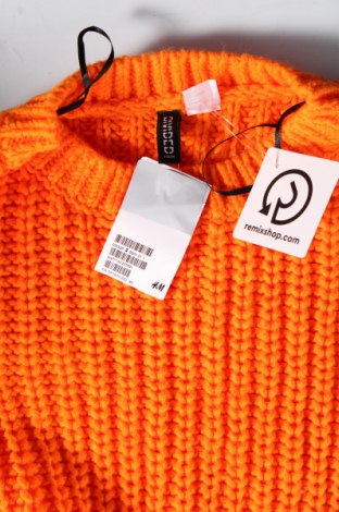 Pulover de femei H&M Divided, Mărime L, Culoare Portocaliu, Preț 69,61 Lei