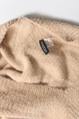 Дамски пуловер H&M Divided, Размер M, Цвят Бежов, Цена 13,34 лв.