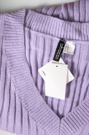 Дамски пуловер H&M Divided, Размер M, Цвят Лилав, Цена 15,18 лв.