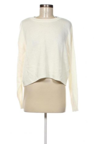 Дамски пуловер H&M Divided, Размер M, Цвят Бял, Цена 46,00 лв.