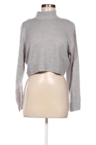 Дамски пуловер H&M Divided, Размер XS, Цвят Сив, Цена 13,34 лв.