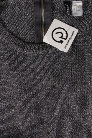 Дамски пуловер H&M Divided, Размер M, Цвят Сребрист, Цена 15,08 лв.