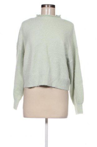Дамски пуловер H&M Divided, Размер M, Цвят Зелен, Цена 13,34 лв.