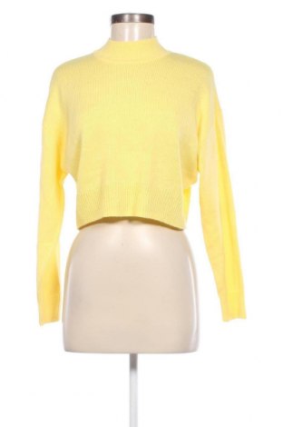 Дамски пуловер H&M Divided, Размер XS, Цвят Жълт, Цена 14,21 лв.