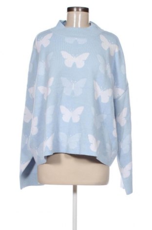 Γυναικείο πουλόβερ H&M Divided, Μέγεθος 3XL, Χρώμα Μπλέ, Τιμή 11,66 €