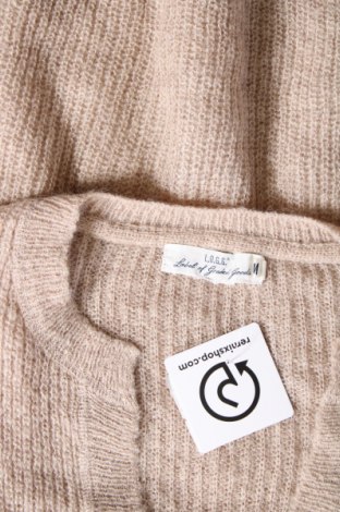 Дамски пуловер H&M L.O.G.G., Размер M, Цвят Бежов, Цена 14,78 лв.