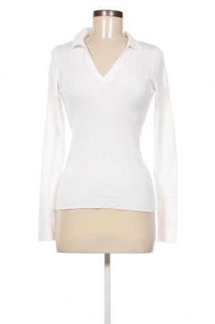 Дамски пуловер H&M L.O.G.G., Размер M, Цвят Бял, Цена 12,47 лв.