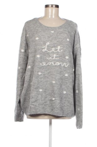 Дамски пуловер H&M L.O.G.G., Размер XL, Цвят Сив, Цена 17,11 лв.