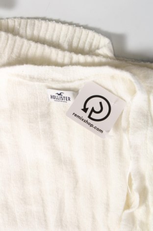 Дамски пуловер Hollister, Размер L, Цвят Бял, Цена 17,63 лв.