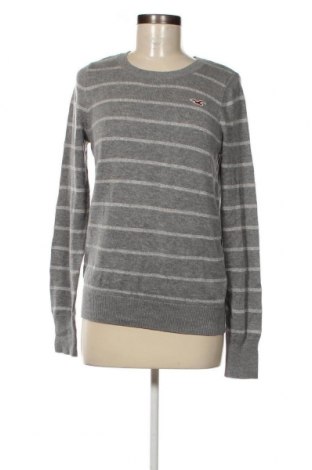 Дамски пуловер Hollister, Размер M, Цвят Сив, Цена 18,86 лв.