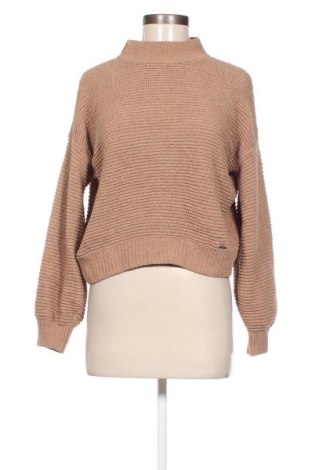 Дамски пуловер Hollister, Размер XS, Цвят Бежов, Цена 20,09 лв.