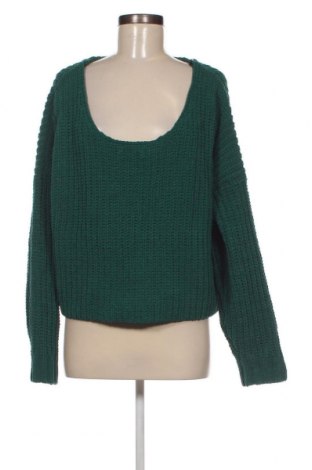 Γυναικείο πουλόβερ Hollister, Μέγεθος L, Χρώμα Πράσινο, Τιμή 11,67 €