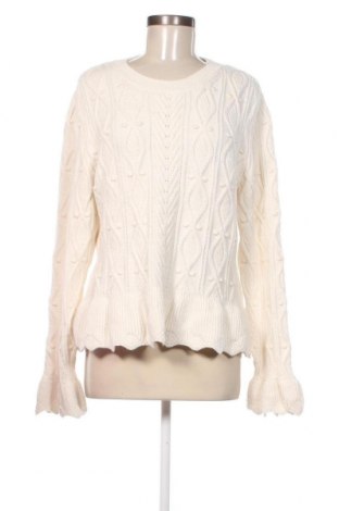 Γυναικείο πουλόβερ Holly & Whyte By Lindex, Μέγεθος L, Χρώμα Εκρού, Τιμή 8,25 €