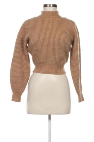 Дамски пуловер Hugo Boss, Размер XS, Цвят Бежов, Цена 259,25 лв.