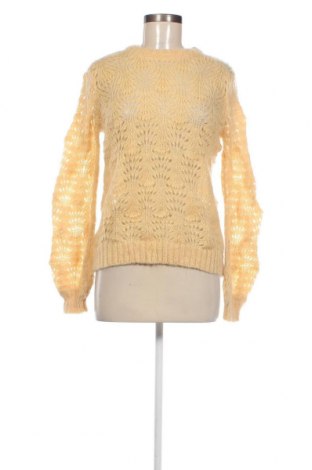 Дамски пуловер Iben, Размер XS, Цвят Жълт, Цена 33,60 лв.
