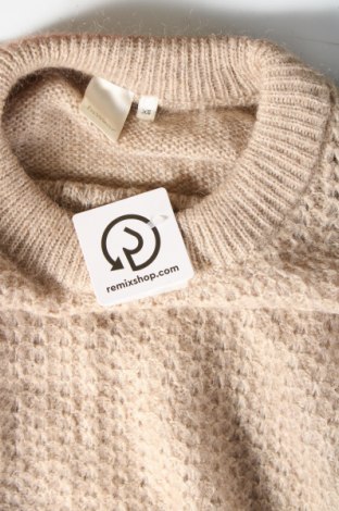 Γυναικείο πουλόβερ In Wear, Μέγεθος XS, Χρώμα  Μπέζ, Τιμή 17,26 €