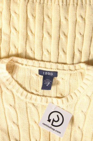 Дамски пуловер Izod, Размер M, Цвят Жълт, Цена 13,34 лв.