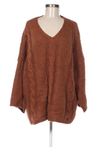 Γυναικείο πουλόβερ J&S, Μέγεθος M, Χρώμα Καφέ, Τιμή 8,51 €