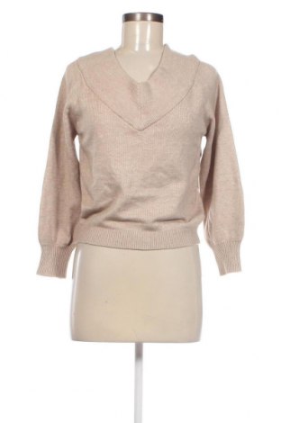 Дамски пуловер Jacqueline De Yong, Размер XS, Цвят Бежов, Цена 13,34 лв.