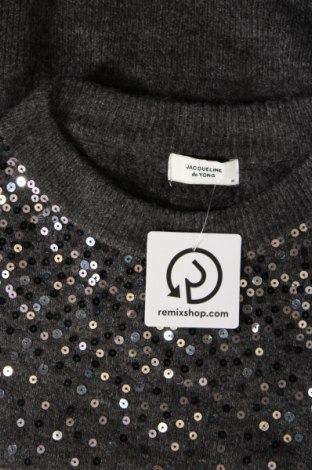 Дамски пуловер Jacqueline De Yong, Размер M, Цвят Сив, Цена 13,72 лв.
