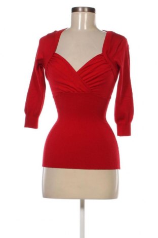 Дамски пуловер Jane Norman, Размер S, Цвят Червен, Цена 41,00 лв.