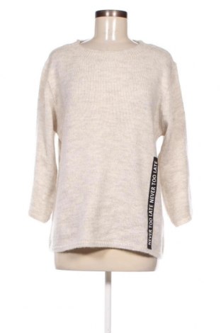 Дамски пуловер Janina, Размер L, Цвят Екрю, Цена 13,34 лв.