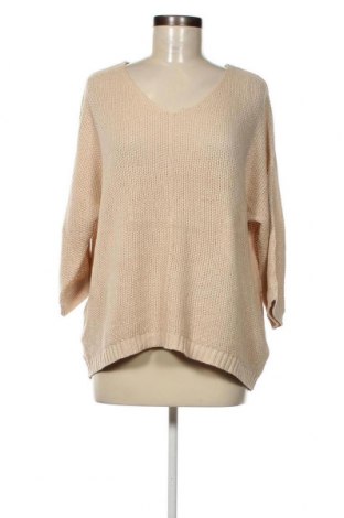 Дамски пуловер Janina, Размер M, Цвят Бежов, Цена 14,21 лв.