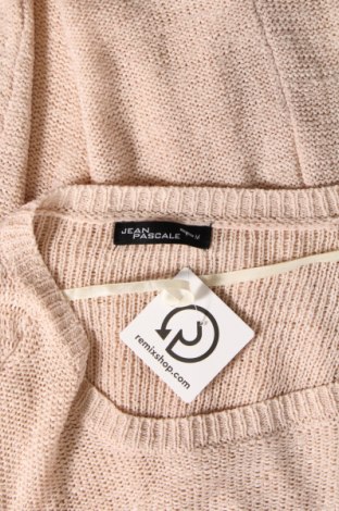 Γυναικείο πουλόβερ Jean Pascale, Μέγεθος M, Χρώμα  Μπέζ, Τιμή 8,25 €