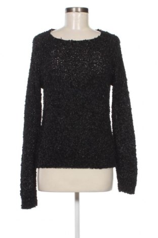Дамски пуловер Jean Pascale, Размер M, Цвят Черен, Цена 13,34 лв.