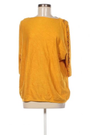 Γυναικείο πουλόβερ Jean Pascale, Μέγεθος M, Χρώμα Κίτρινο, Τιμή 7,71 €
