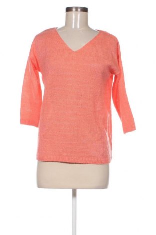 Дамски пуловер Jean Pascale, Размер XS, Цвят Оранжев, Цена 14,21 лв.