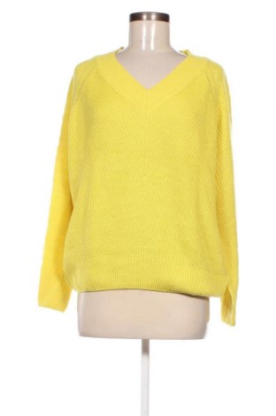 Дамски пуловер Jean Pascale, Размер M, Цвят Жълт, Цена 29,00 лв.
