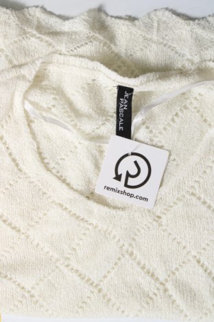 Дамски пуловер Jean Pascale, Размер M, Цвят Бял, Цена 7,54 лв.