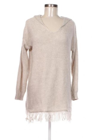 Дамски пуловер Jean Pascale, Размер M, Цвят Бежов, Цена 13,34 лв.