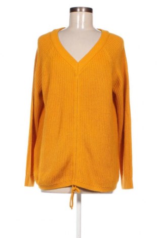 Дамски пуловер Jean Pascale, Размер L, Цвят Жълт, Цена 15,08 лв.