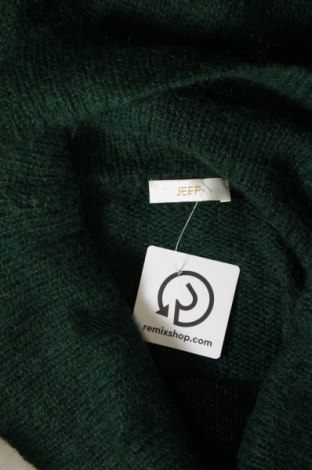 Дамски пуловер Jeff, Размер M, Цвят Зелен, Цена 34,72 лв.