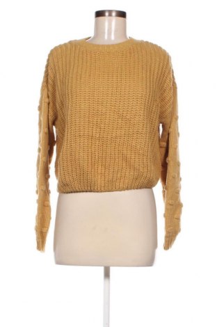 Дамски пуловер Jessica Simpson, Размер M, Цвят Жълт, Цена 22,55 лв.