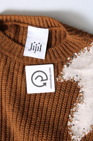 Γυναικείο πουλόβερ Jijil, Μέγεθος M, Χρώμα Καφέ, Τιμή 22,63 €