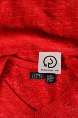 Γυναικείο πουλόβερ Joyce Leslie, Μέγεθος L, Χρώμα Κόκκινο, Τιμή 11,67 €