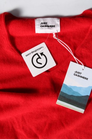 Γυναικείο πουλόβερ Just Cashmere, Μέγεθος M, Χρώμα Κόκκινο, Τιμή 68,35 €