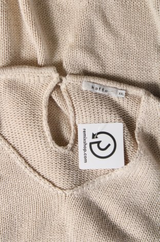 Дамски пуловер Kaffe, Размер XXL, Цвят Екрю, Цена 24,60 лв.