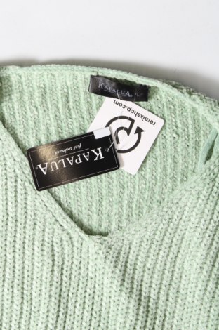 Γυναικείο πουλόβερ Kapalua, Μέγεθος L, Χρώμα Πράσινο, Τιμή 13,09 €