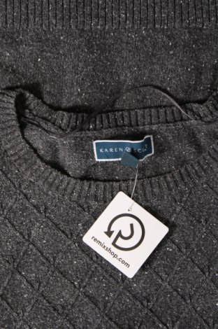 Дамски пуловер Karen Scott, Размер M, Цвят Сив, Цена 14,21 лв.